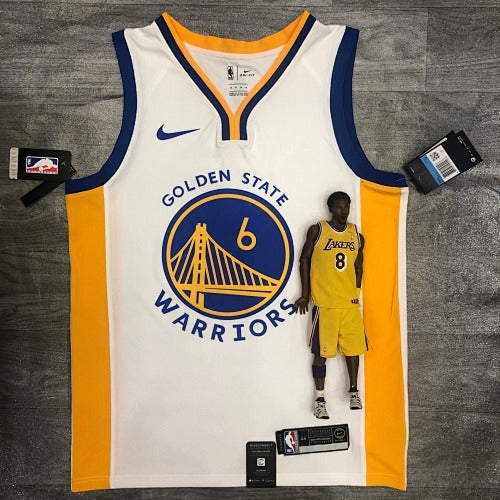 20th Season Warriors V-Collar White No. 6 Nick Young