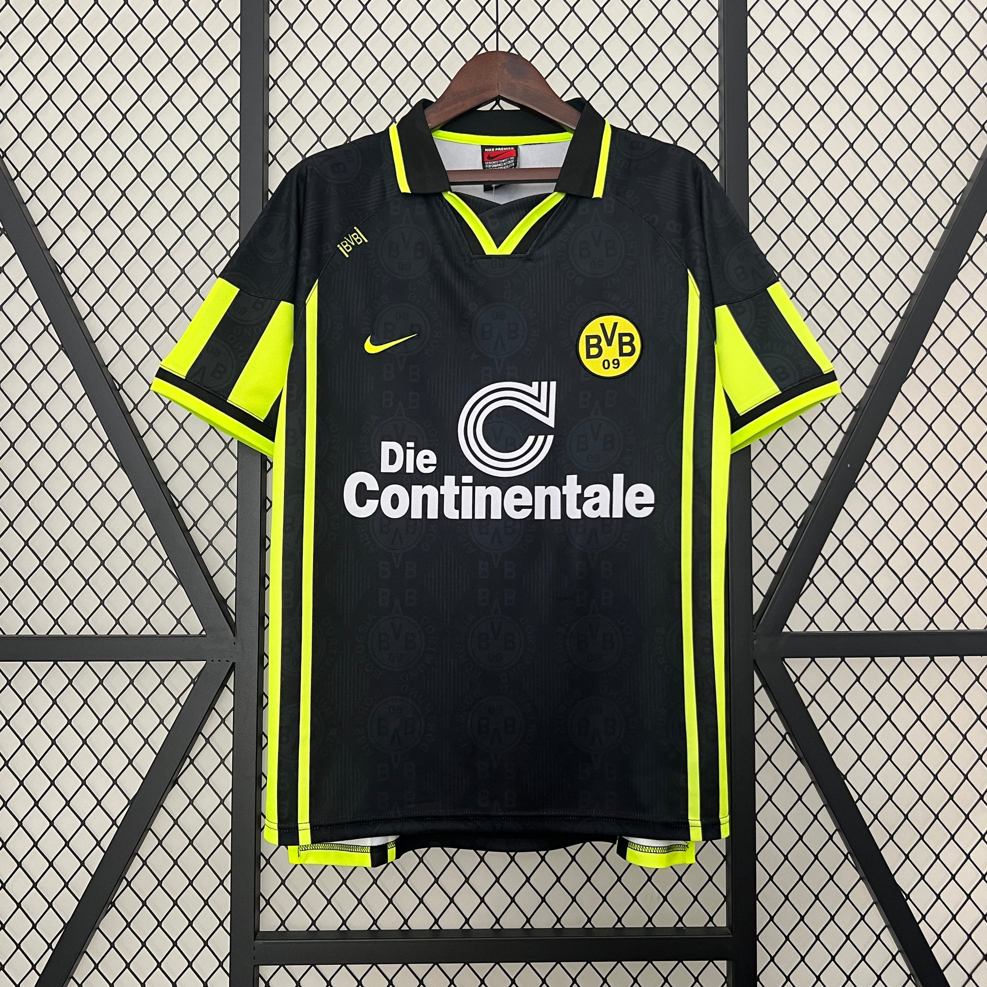 96/97 Dortmund Retro Away Jersey