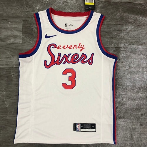 21st Season 76ers Cursive Retro Limited No. 3 Allen Iverson