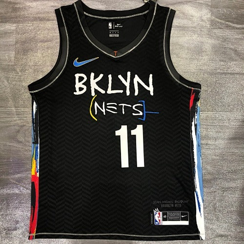 21st Season Brooklyn Nets City Edition (Graffiti Style) No. 11 Irving