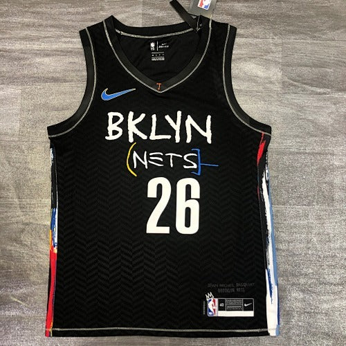 21st Season Brooklyn Nets City Edition (Graffiti Style) No. 26 Dinwiddie