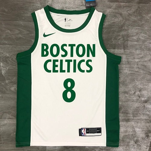 21st Season Celtics City Edition No. 8 Kemba Walker