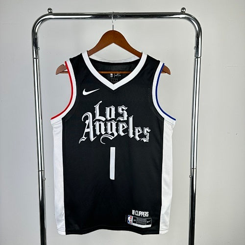 21st season Clippers Latin Black No. 1 Harden