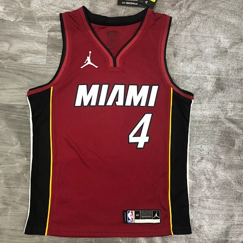 21st Season Heat Jordan Theme V-Neck Maroon No. 4 Oladipo