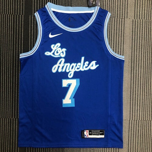 21st season Lakers retro blue No. 7 Anthony