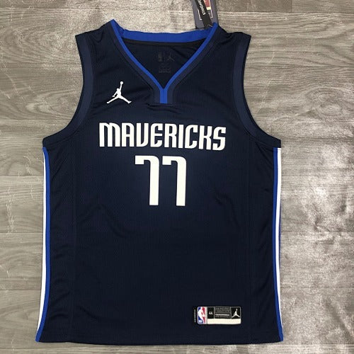 21st season Mavericks JORDAN themed limited edition No. 77 Doncic