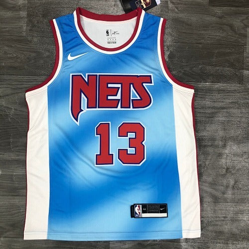 21st Season Nets Retro Limited Blue No. 13 Harden