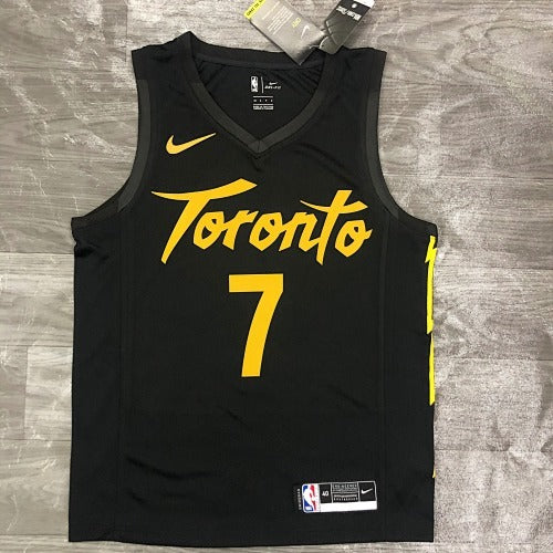 21st Season Raptors Black and Gold No. 7 Lowry