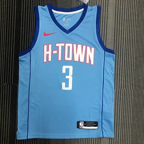 21st Season Rockets City Edition Blue No. 3 Paul