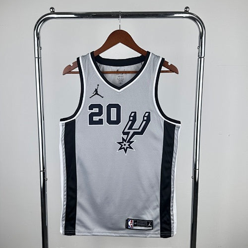 21st Season Spurs Gray Flyers Limited No. 20 Ginobili