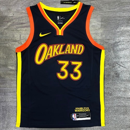 21st Warriors City Edition No. 33 Wiseman