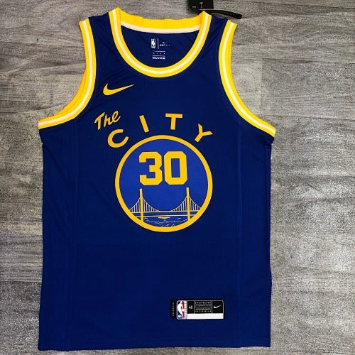 21st Warriors Trolley Edition Blue No. 30 Curry