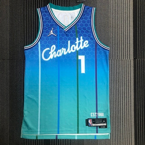 22nd Season Hornets City Edition No. 1 Ball