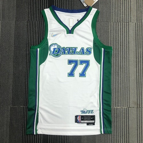 22nd Season Mavericks City Edition No. 77 Doncic