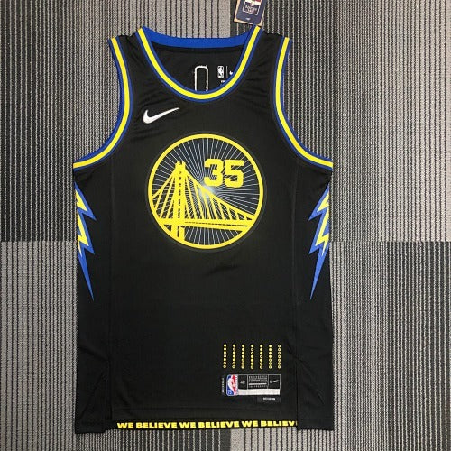 22nd Season Warriors City Edition No. 35 Durant