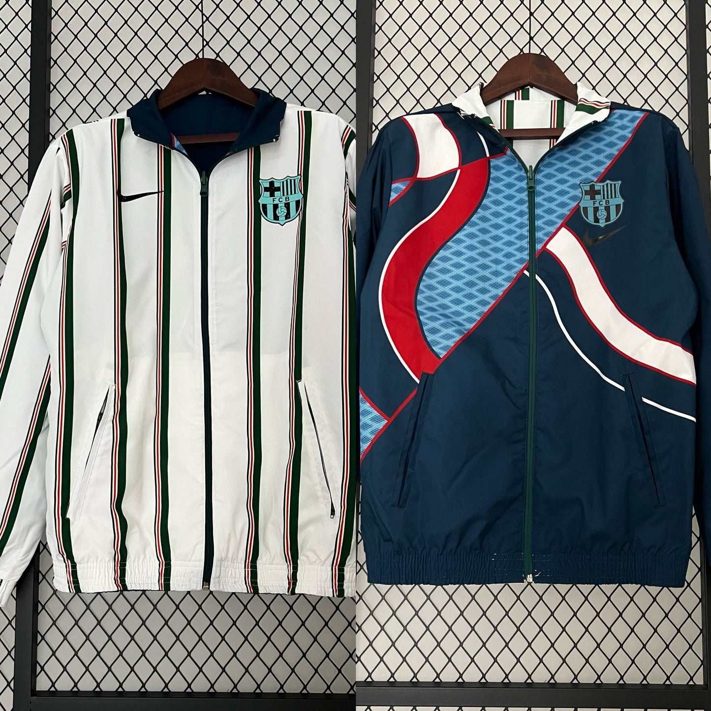 Barcelona Reversible Windbreaker
