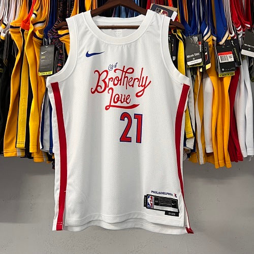 23rd Season 76ers City Edition No. 21 Embiid