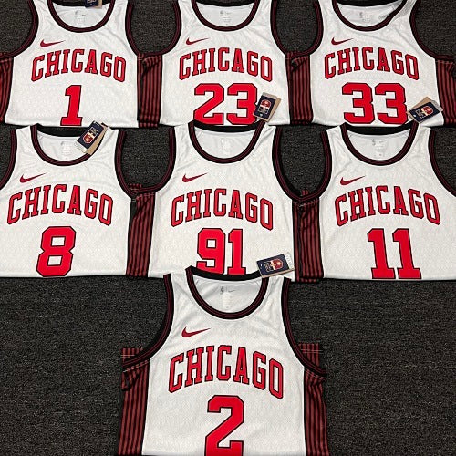23rd Season Bulls City Edition White