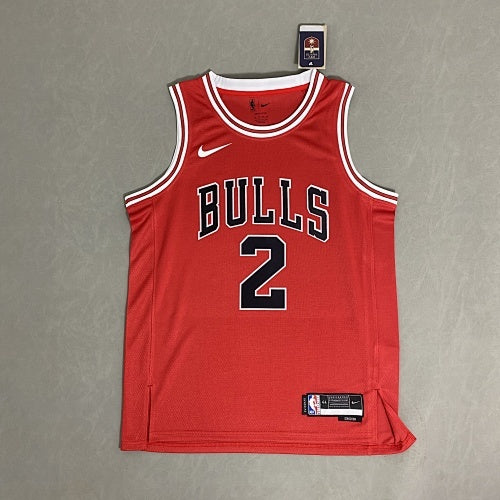 23rd season Bulls red No. 2 Ball