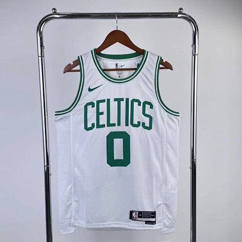 23rd Season Celtics White No. 0 Tatum