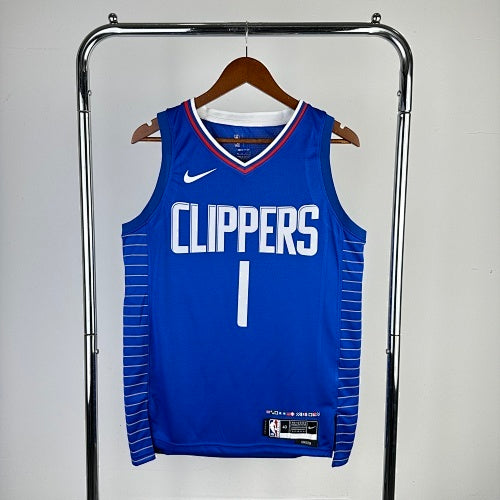 23rd Season Clippers Away Blue No. 1 Harden
