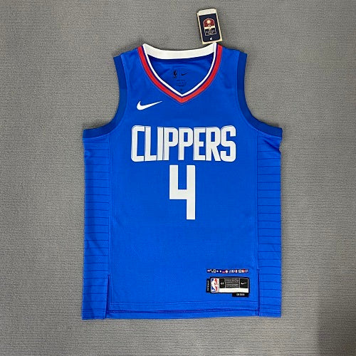 23rd Season Clippers Away Blue No. 4 Rondo