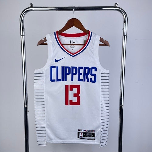 23rd Season Clippers Home Page White No. 13 George