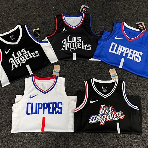 23rd season Clippers home white No. 1 Harden