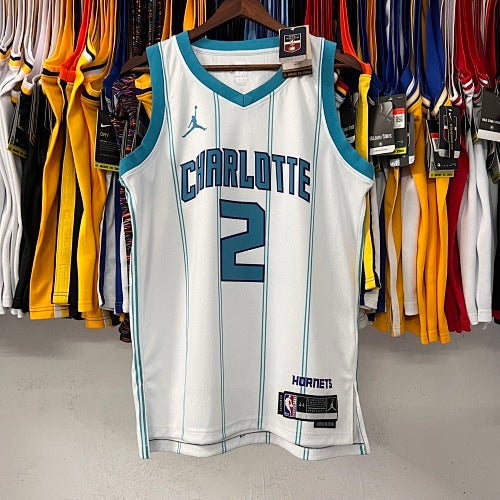 23rd Season Hornets Home White No. 2 Ball