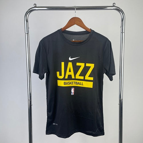 23rd Season Jazz Black Training Quick-Drying T-Shirt Short Sleeve