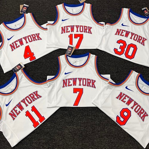 23rd season Knicks home white