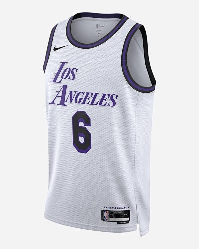 23rd Season Lakers City Edition White