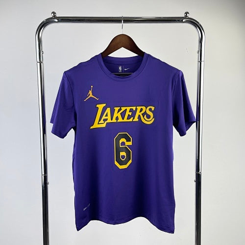 23rd Season Lakers Flyers Limited No. 6 Quick-drying Short Sleeves