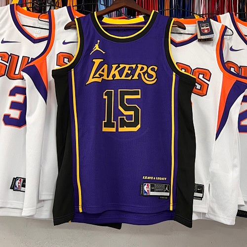 23rd Season Lakers Jordan Limited Purple No. 15 Rivers