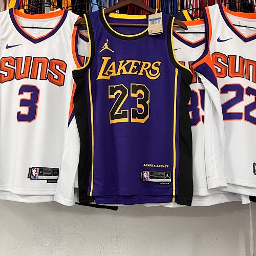 23rd Season Lakers Jordan Limited Purple No. 23 James