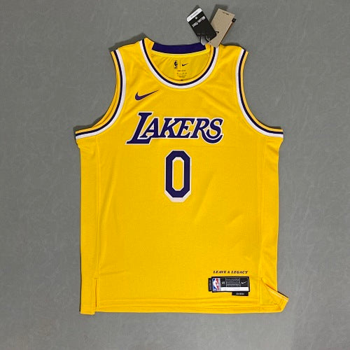 23rd Season Lakers Yellow No. 0 Nick Young