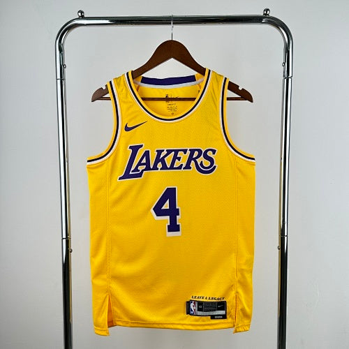 23rd Season Lakers Yellow No. 4 Knecter