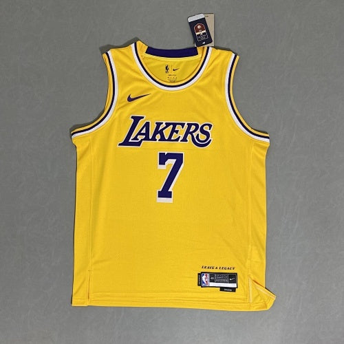 23rd Season Lakers Yellow No. 7 Anthony