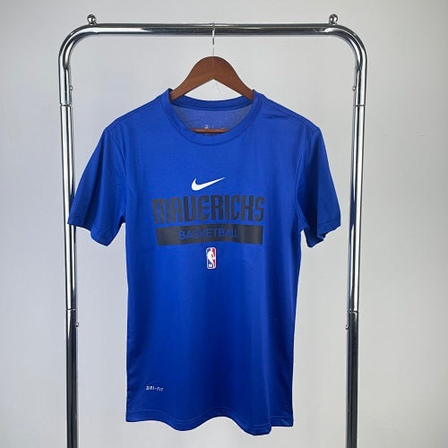 23rd Season Mavericks Blue Training Quick-Drying T-Shirt Short Sleeve