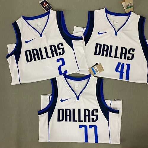 23rd season Mavericks home white