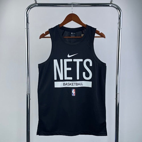 23rd season Nets black player version training vest