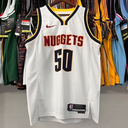 23rd Season Nuggets White No. 50 Gordon