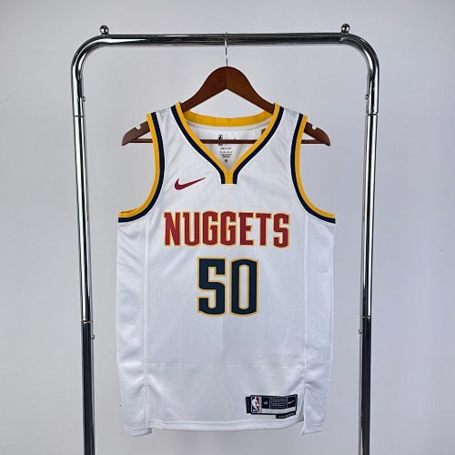 23rd Season Nuggets White No. 50 Gordon