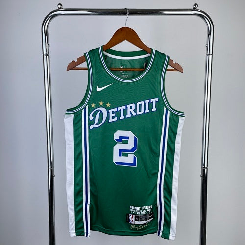 23rd Season Pistons City Edition No. 2 Cunningham