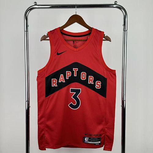 23rd Season Raptors Away Red No. 3 Ingram