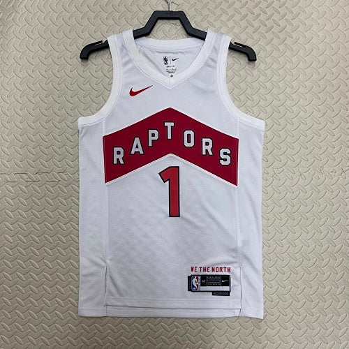 23rd season Raptors home No. 1 Tracy McGrady