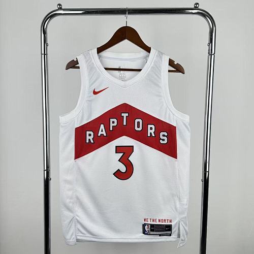 23rd Season Raptors Home White No. 3 Ingram