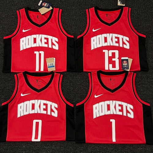 23rd season Rockets away game red