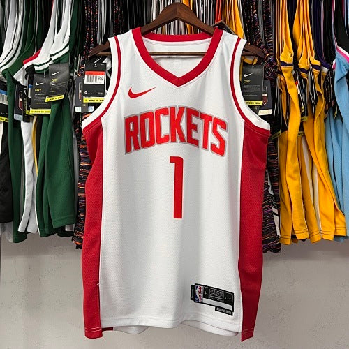 23rd Season Rockets Home White No. 1 Tracy McGrady