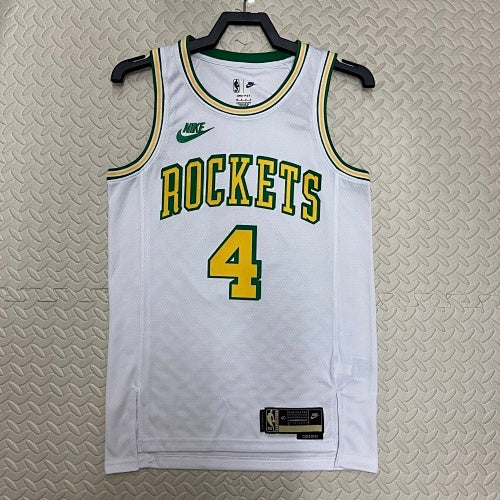 23rd season Rockets retro No. 4 Green